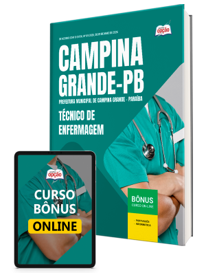 Apostila Prefeitura de Campina Grande - PB 2026 - Técnico de Enfermagem
