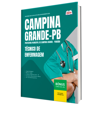 Apostila Prefeitura de Campina Grande - PB 2026 - Técnico de Enfermagem