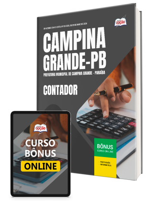 Apostila Prefeitura de Campina Grande - PB 2026 - Contador