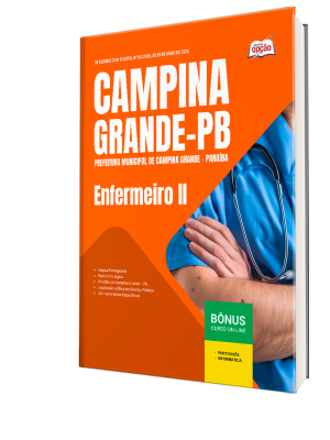 Apostila Prefeitura de Campina Grande - PB 2026 - Enfermeiro II