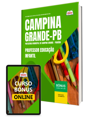Apostila Prefeitura de Campina Grande - PB 2026 - Professor Educação Infantil