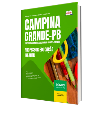 Apostila Prefeitura de Campina Grande - PB 2026 - Professor Educação Infantil