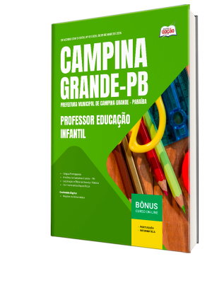 Apostila Prefeitura de Campina Grande - PB 2026 - Professor Educação Infantil