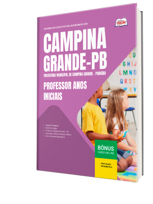 Apostila Prefeitura de Campina Grande - PB 2026 - Professor Anos Iniciais