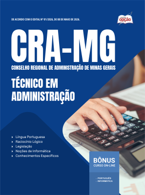 Apostila CRA-MG 2026 - Técnico em Administração