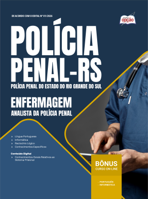 Apostila Polícia Penal-RS 2026 - Analista da Polícia Penal - Enfermagem