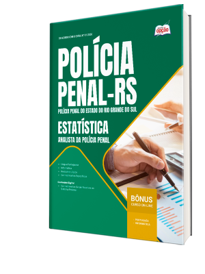 Apostila Polícia Penal-RS 2026 - Analista da Polícia Penal - Estatística