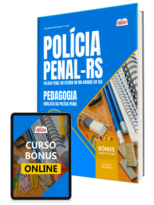 Apostila Polícia Penal-RS 2026 - Analista da Polícia Penal - Pedagogia