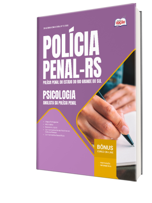 Apostila Polícia Penal-RS 2026 - Analista da Polícia Penal - Psicologia
