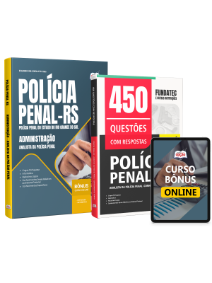 Combo Polícia Penal-RS 2026 - Analista da Polícia Penal - Administração