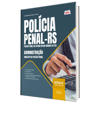 Combo Polícia Penal-RS 2026 - Analista da Polícia Penal - Administração