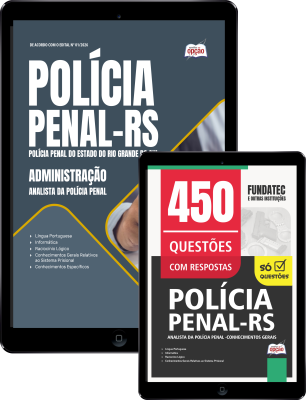 Combo Polícia Penal-RS 2026 - Analista da Polícia Penal - Administração