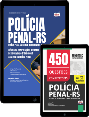 Combo Polícia Penal-RS 2026 - Analista da Polícia Penal - Ciência da Computação e Sistemas de Informação e Tecnologia