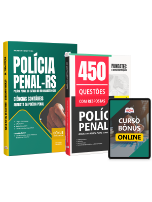 Combo Polícia Penal-RS 2026 - Analista da Polícia Penal - Ciências Contábeis