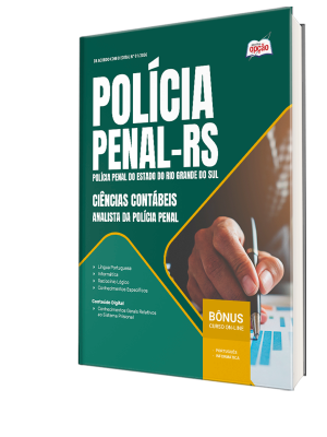 Combo Polícia Penal-RS 2026 - Analista da Polícia Penal - Ciências Contábeis