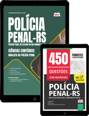 Combo Polícia Penal-RS 2026 - Analista da Polícia Penal - Ciências Contábeis