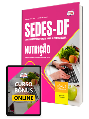 Apostila SEDES-DF 2026 - Especialista em Desenvolvimento e Assistência Social (EDAS) - Nutrição
