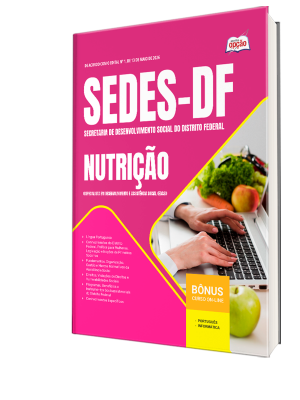Apostila SEDES-DF 2026 - Especialista em Desenvolvimento e Assistência Social (EDAS) - Nutrição