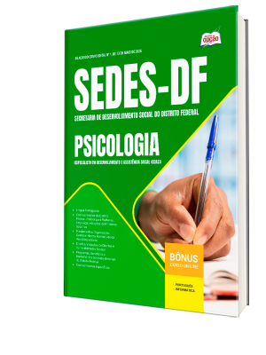 Apostila SEDES-DF 2026 - Especialista em Desenvolvimento e Assistência Social (EDAS) - Psicologia