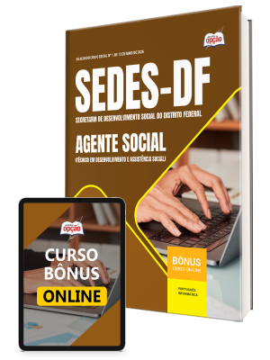 Apostila SEDES-DF 2026 - Técnico em Desenvolvimento e Assistência Social (TDAS) - Agente Social