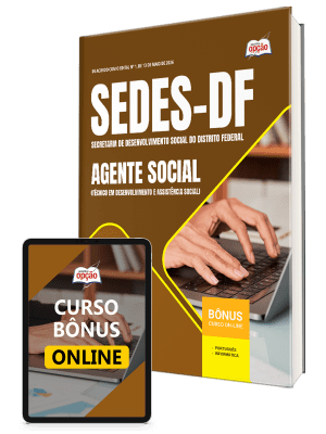 Apostila SEDES-DF 2026 em PDF - Agente Social