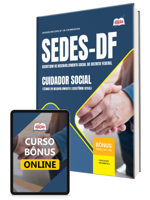 Apostila SEDES-DF 2026 - Técnico em Desenvolvimento e Assistência Social (TDAS) - Cuidador Social