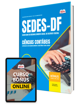Apostila SEDES-DF 2026 - Especialista em Desenvolvimento e Assistência Social (EDAS) - Ciências Contábeis