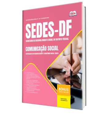 Apostila SEDES-DF 2026 - Especialista em Desenvolvimento e Assistência Social (EDAS) - Comunicação Social