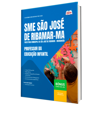 Combo Prefeitura de São José de Ribamar-MA 2026 - Professor da Educação Infantil