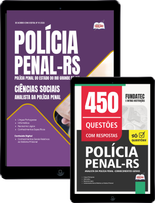 Combo Polícia Penal-RS 2026 - Analista da Polícia Penal - Ciências Sociais