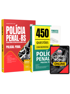 Combo Polícia Penal-RS 2026 - Policial Penal