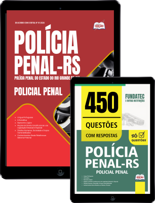 Combo Polícia Penal-RS 2026 - Policial Penal