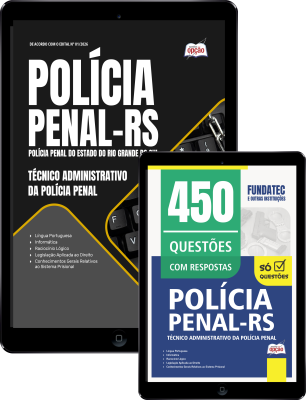 Combo Polícia Penal-RS 2026 - Técnico Administrativo da Polícia Penal
