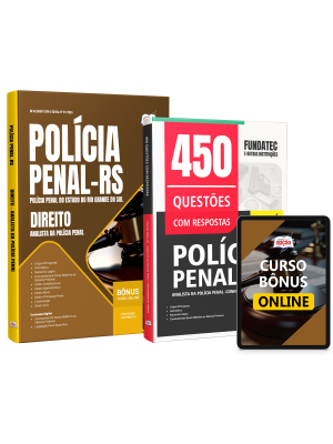 Combo Polícia Penal-RS 2026 - Analista da Polícia Penal - Direito