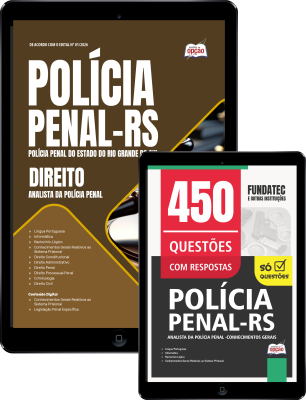 Combo Polícia Penal-RS 2026 - Analista da Polícia Penal - Direito