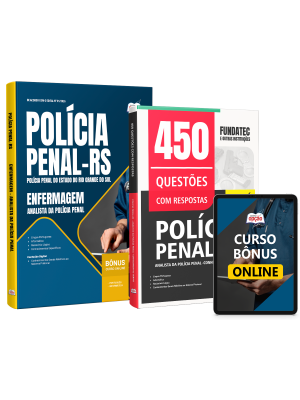 Combo Polícia Penal-RS 2026 - Analista da Polícia Penal - Enfermagem