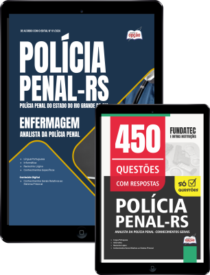 Combo Polícia Penal-RS 2026 - Analista da Polícia Penal - Enfermagem