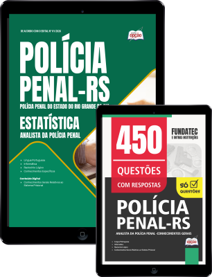Combo Polícia Penal-RS 2026 - Analista da Polícia Penal - Estatística