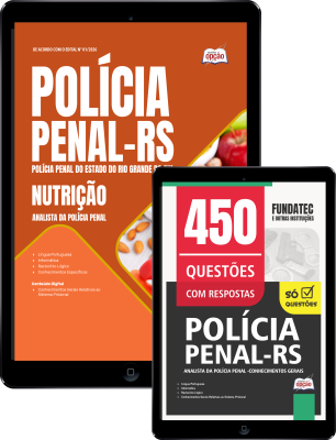 Combo Polícia Penal-RS 2026 - Analista da Polícia Penal - Nutrição