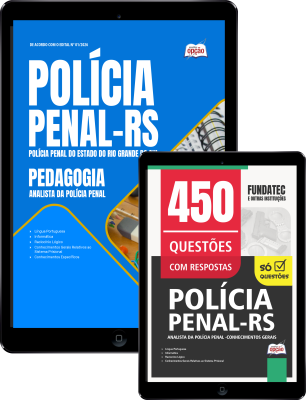 Combo Polícia Penal-RS 2026 - Analista da Polícia Penal - Pedagogia