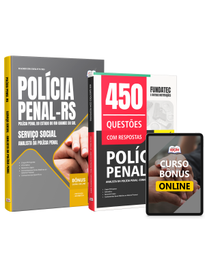 Combo Polícia Penal-RS 2026 - Analista da Polícia Penal - Serviço Social