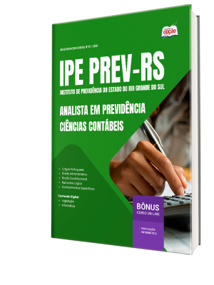 Apostila IPE Prev RS 2026 - Analista em Previdência - Ciências Contábeis