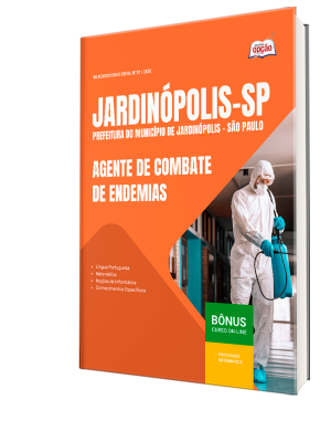 Apostila Prefeitura de Jardinópolis-SP 2026 - Agente de Combate de Endemias