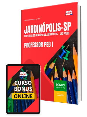 Apostila Prefeitura de Jardinópolis-SP 2026 - Professor PEB I