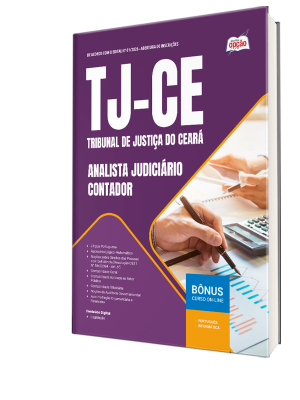 Apostila TJ-CE  2026 - Analista Judiciário - Área Administrativa - Especialidade Contabilidade