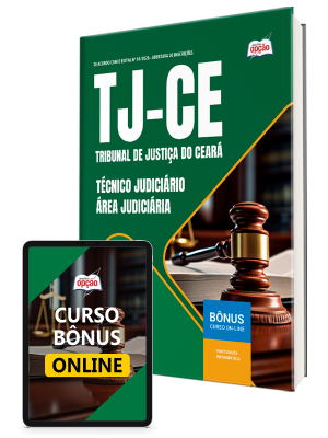 Apostila TJ-CE  2026 - Técnico Judiciário – Área Judiciária