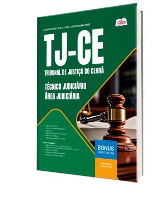 Apostila TJ-CE  2026 - Técnico Judiciário – Área Judiciária