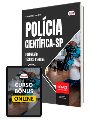Apostila Polícia Científica-SP 2026 - Fotógrafo Técnico-Pericial