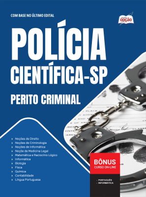Apostila Polícia Científica-SP 2026 - Perito Criminal