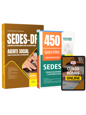 Combo SEDES-DF 2026 - Agente Social